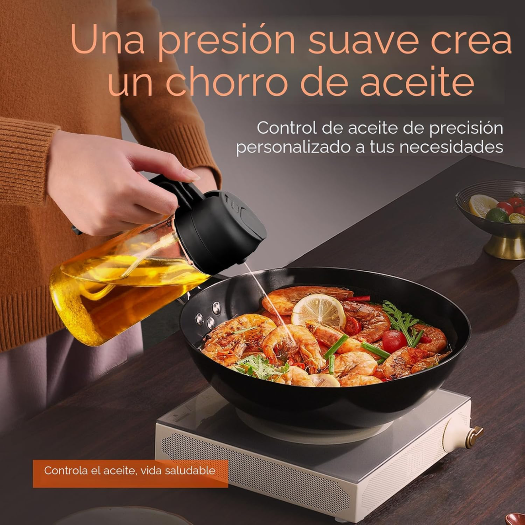 Dispensador de Aceite 2 en 1
